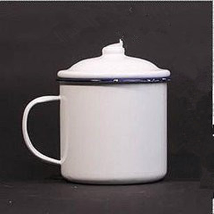 搪瓷缸1000ml 带把