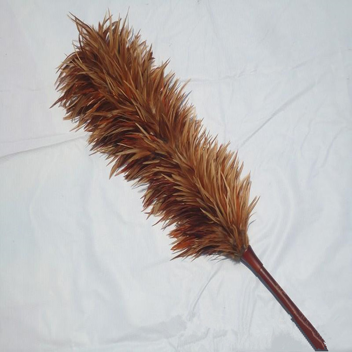 鸡毛掸杆长70cm毛区50cm