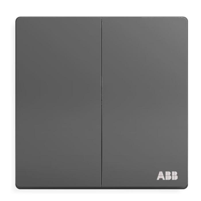 ABB开关面板\二开双控双开双控开...