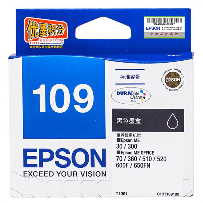 爱普生（Epson）T1091黑色...