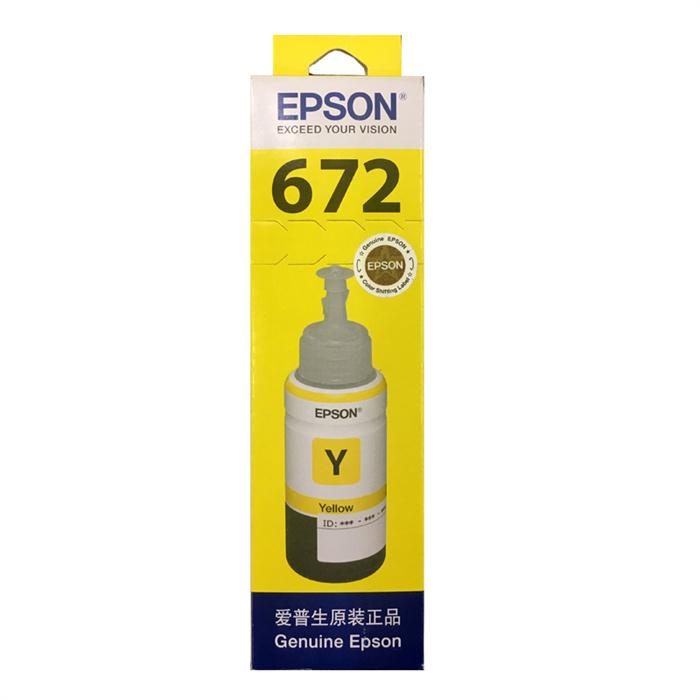 爱普生T6724黄色\墨水补充装（...