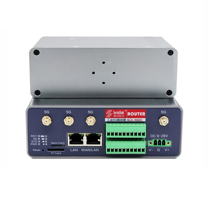 赛诺联克工业5G转网口路由器CPE...